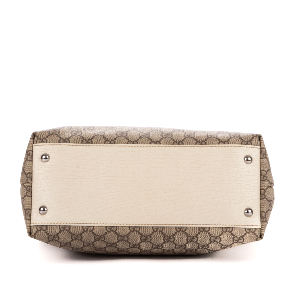 Gucci Tote Monogram in Beige/Cream Monogram canvas - Picture 6 of 8